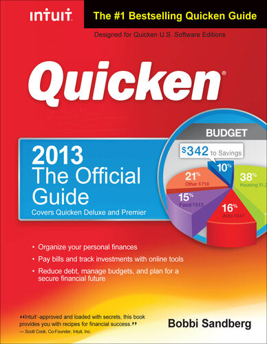 Quicken 2013 The Official Guide 1st Edition Bobbi Sandberg