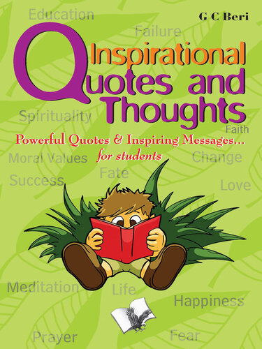 Inspirational Quotes And Thoughts 1st Edition G C Beri