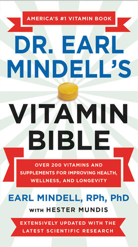 Dr Earl Mindells Vitamin Bible Earl Mindell Hester Mundis