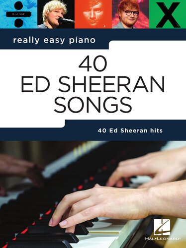 Ed Sheeran Really Easy Piano Songbook Ed Sheeran