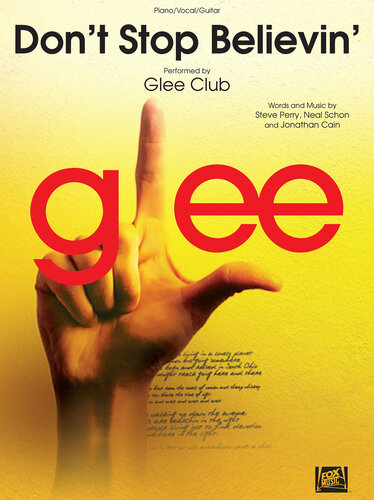 Dont Stop Believin Sheet Music Glee Club