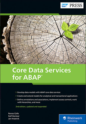 Abap Cds Core Data Services For Abap 2nd Edition Renzo Colle