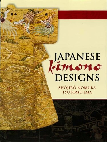 Japanese Kimono Designs Shojiro Nomura Tsutomu Ema