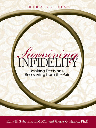 Surviving Infidelity Making Decisions Recovering From The Pain 3rd Edition Rona B Subotnik