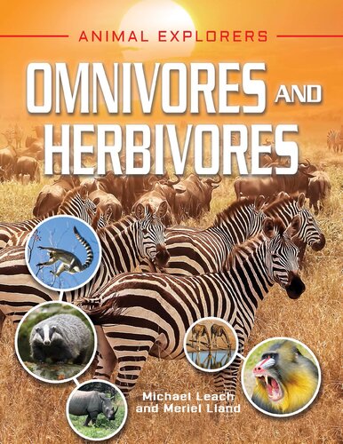 Omnivores And Herbivores Michael Leach Meriel Lland