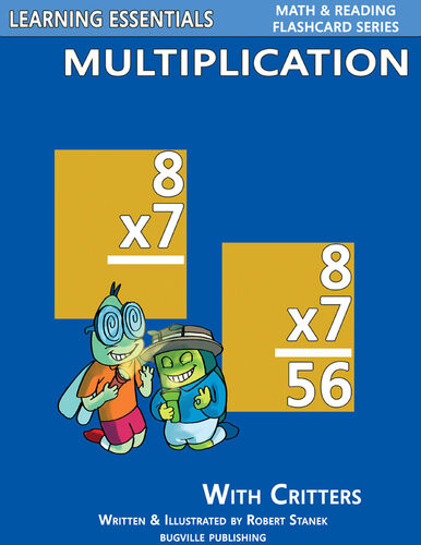 Multiplication Flashcards Multiplication Facts With Critters William Robert Stanek