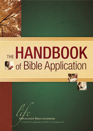 The Handbook Of Bible Application Tyndale