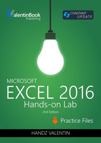 Excel 2016 Handson Lab Handz Valentin Huiza