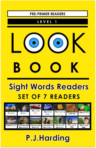 Look Book Sight Words Readers Set 1 Level 1 Preprimer Pjharding