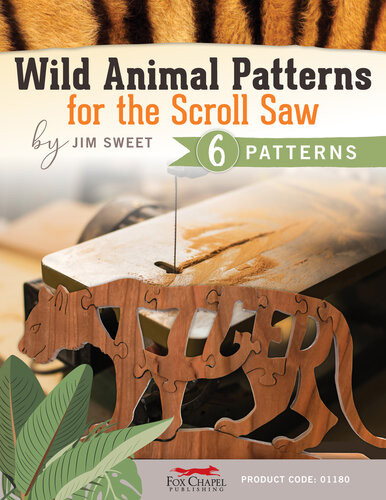 Wild Animal Patterns For The Scroll Saw Jim Sweet