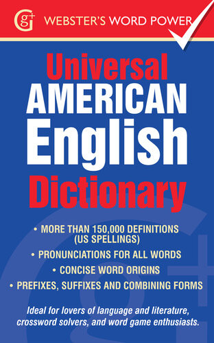 The Websters Universal American English Dictionary Websters Word Power Iseabail Macleod