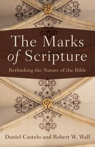 The Marks Of Scripture Rethinking The Nature Of The Bible Daniel Castelo Robert W Wall