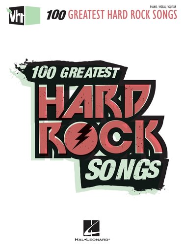 Vh1s 100 Greatest Hard Rock Songs Songbook Hal Leonard Corp