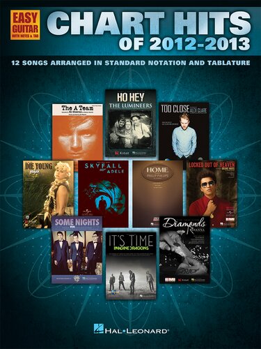 Chart Hits Of 20122013 Songbook Hal Leonard Corp