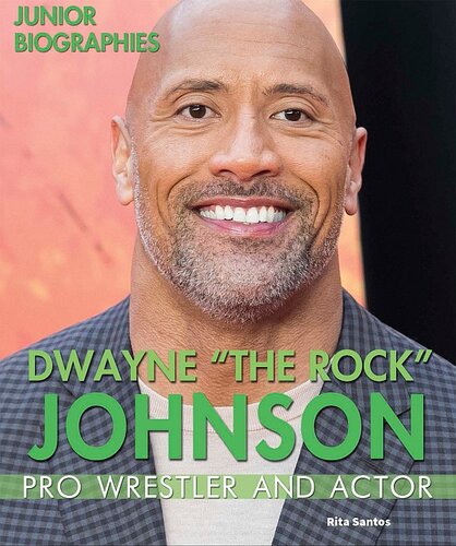 Dwayne The Rock Johnson Pro Wrestler And Actor Rita Santos