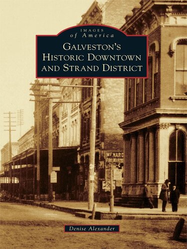 Galvestons Historic Downtown And Strand District Denise Alexander