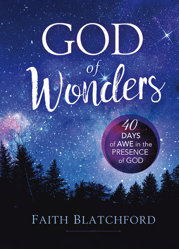 God Of Wonders 40 Days Of Awe In The Presence Of God Faith Blatchford