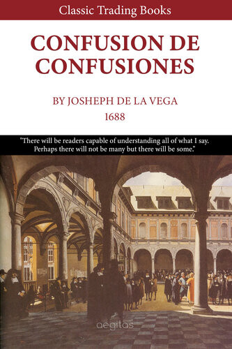 Confusion De Confusiones Joseph De La Vega