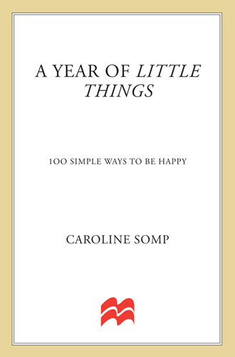 A Year Of Little Things 100 Simple Ways To Be Happy Caroline Somp