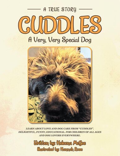 Cuddles A Very Very Special Dog Heleena Mcgee