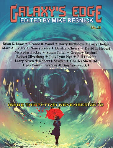Galaxys Edge Magazine Issue 35 November 2018 Harry Turtledove Mercedes Lackey Robert Silverberg