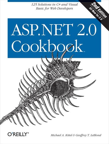 Aspnet 20 Cookbook 2nd Edition Michael A Kittel Geoffrey T Leblond