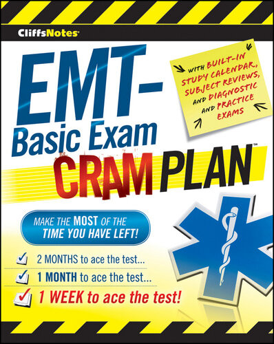 Cliffsnotes Emtbasic Exam Cram Plan 1st Edition Northeast Editing