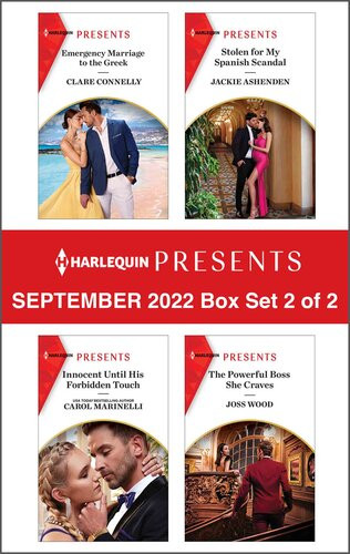 Harlequin Presents September 2022 Box Set 2 Of 2 Clare Connelly Jackie Ashenden Carol Marinelli Joss Wood