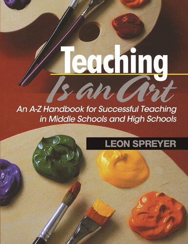 Teaching Is An Art Leon Spreyer