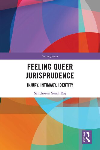 Feeling Queer Jurisprudence Injury Intimacy Identity 1st Edition Senthorun Raj
