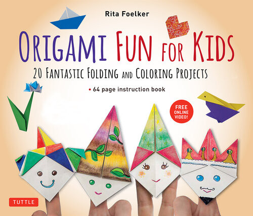 Origami Fun For Kids Ebook 20 Fantastic Folding And Coloring Projects Origami Book Fun Easy Projects And Downloadable Instructional Video Maya Thiagarajan