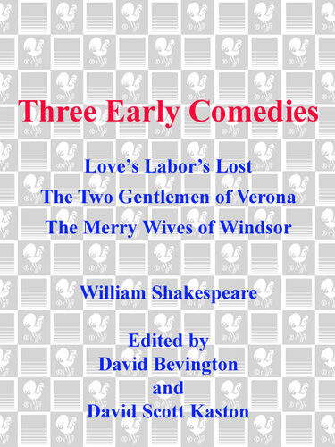 Three Early Comedies William Shakespeare