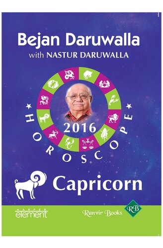 Your Complete Forecast 2016 Horoscope Capricorn 1st Edition Bejan Daruwalla