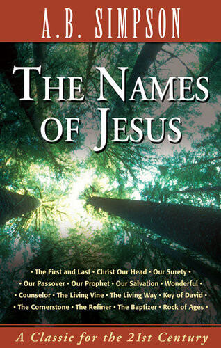 The Names Of Jesus A B Simpson