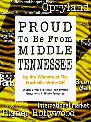 Proud To Be From Middle Tennessee Thomas Nelson