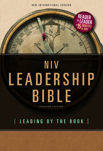 Niv Leadership Bible Leading By The Book Spe Zondervan