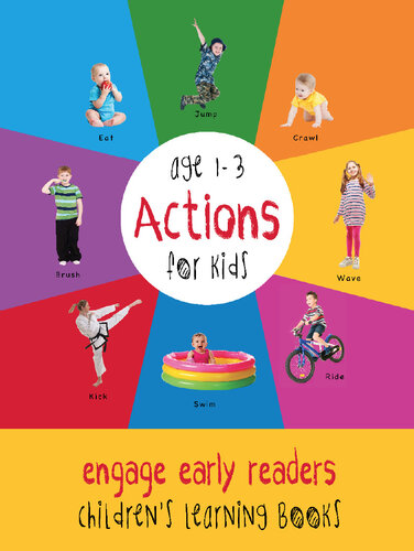 Actions For Kids Age 13 Engage Early Readers Childrens Learning Books Dayna Martin
