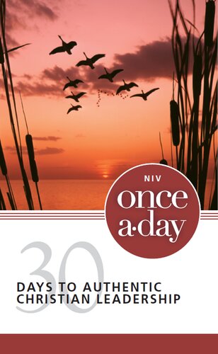 Niv Onceaday 30 Days To Authentic Christian Leadership Zondervan