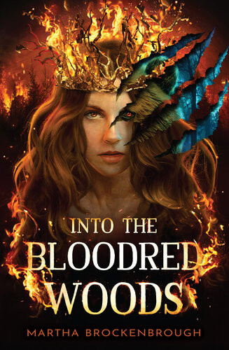 Into The Bloodred Woods Martha Brockenbrough