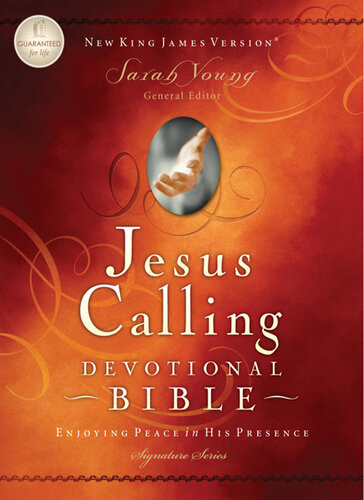 Nkjv Jesus Calling Devotional Bible Enjoying Peace In His Presence Thomas Nelson