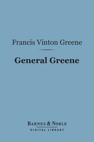 General Greene Francis Vinton Greene