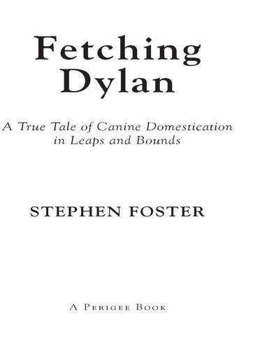 Fetching Dylan A True Tale Of Canine Domestication In Leaps And Bounds Stephen Foster