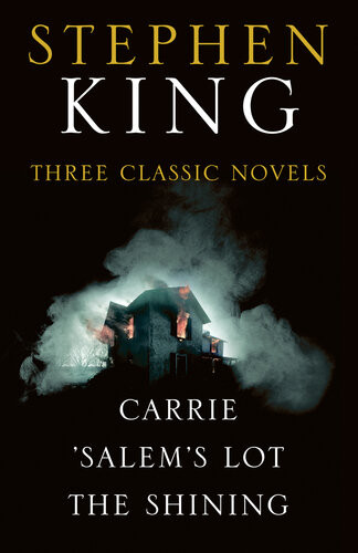 Stephen King Three Classic Novels Box Set Carrie Salems Lot The Shining Stephen King