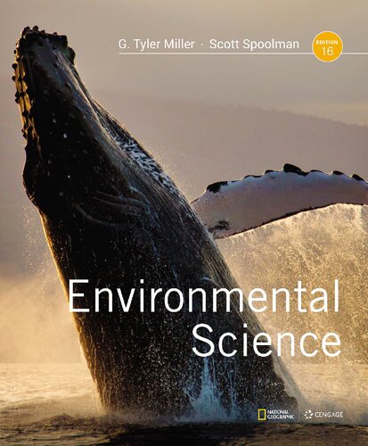 Environmental Science 16th Ed 16th Edition Miller G Tyler