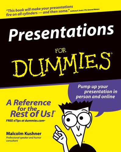 Presentations For Dummies Malcolm Kushner