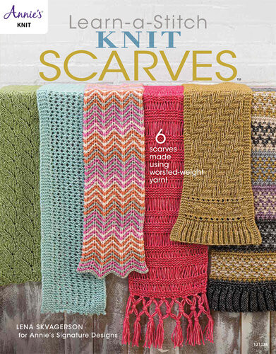 Learn A Stitch Knit Scarves Lena Skvagerson