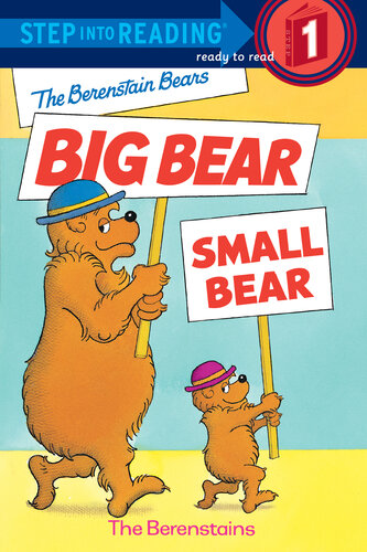 The Berenstain Bears Big Bear Small Bear Stan Berenstain Jan Berenstain