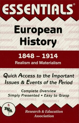 European History 1848 To 1914 Essentials William T Walker