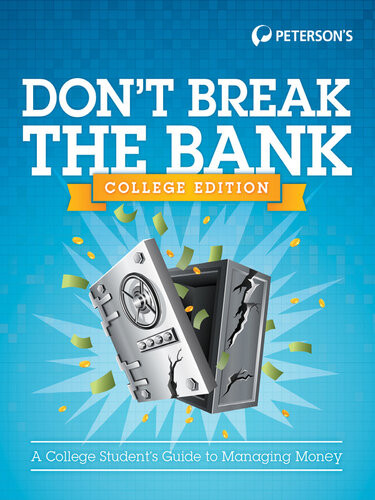 Dont Break The Bankcollege Version Petersons