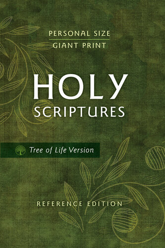 Tlv Personal Size Giant Print Reference Bible Holy Scriptures Baker Publishing Group